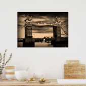 London Tower Bridge Poster (Keuken)
