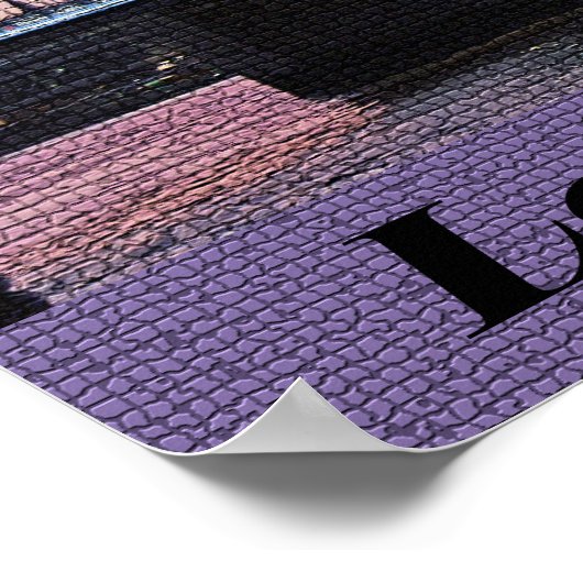 London Tower Bridge Poster (Hoek)