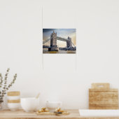 London Tower Bridge Poster (Keuken)