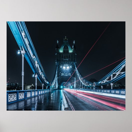 London Tower Bridge Poster (Voorkant)