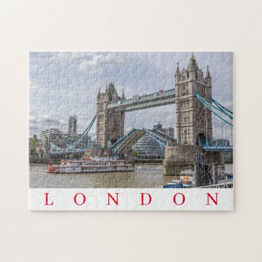 London Tower Bridge puzzle Legpuzzel (Horizontaal)