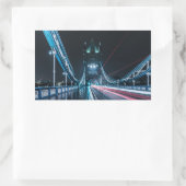 London Tower Bridge Rechthoekige Sticker (Tas)