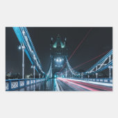 London Tower Bridge Rechthoekige Sticker (Voorkant)