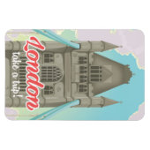 London Tower Bridge Reisposter Magneet (Horizontaal)