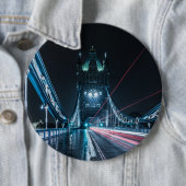 London Tower Bridge Ronde Button 6,0 Cm (In situ)