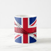 London Tower Bridge Union Jack Flag British Koffiemok (Center)