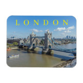 London Tower Bridge van boven fridge magnet Magneet (Horizontaal)