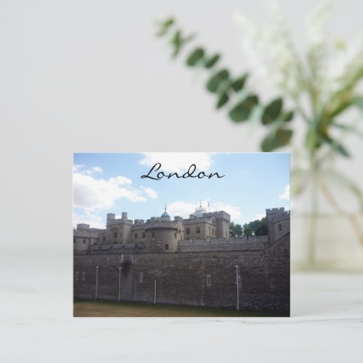 london tower england briefkaart (Staand voorkant)