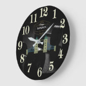 London TowerBridge Grote Klok (Hoek)