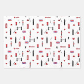 London Town patroon Inpakpapier Vel (Voorkant 2)