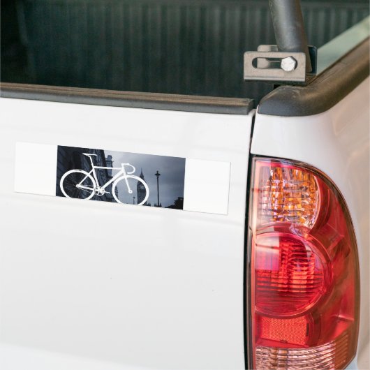 London Track Bicycle Bumpersticker (Op Truck)