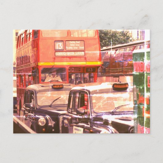 London Traffic Briefkaart (Voorkant)