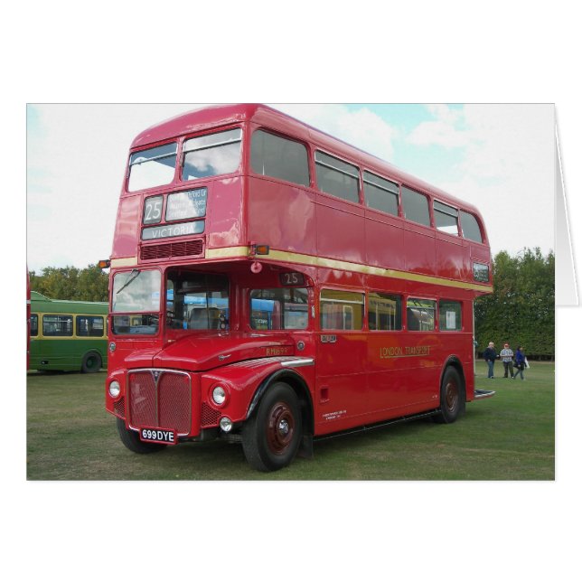 London Transport Routemaster RM 1699 (Voorkant Horizontaal)