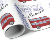 London Travel Cadeaupapier (Rol Hoek)