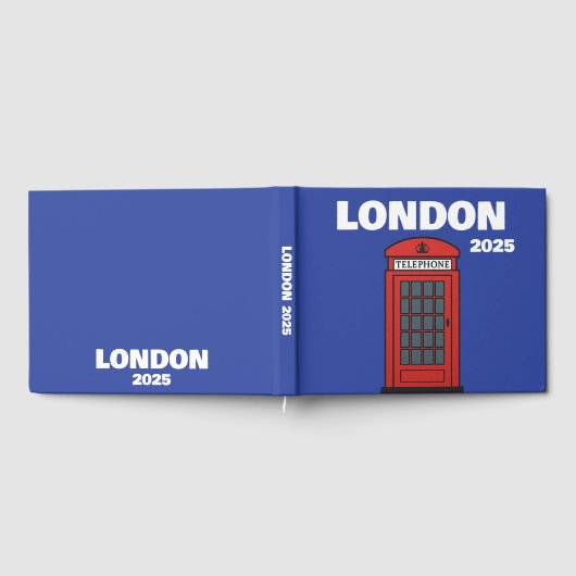 London travel coffee table book gastenboek (Volledig)