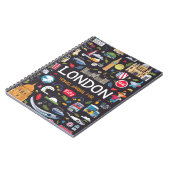 London Travel Journal voor kinderen Notitieboek (Linkerzijde)