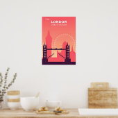 London Travel Poster (Keuken)