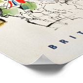 London Travel Poster England Art Print Tourism Ad  (Hoek)