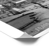 London U.K. street scene c1895, Trafalgar Square Poster (Hoek)