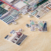 London UK City Buildings Jigzaag Puzzle Legpuzzel (Zijkant)