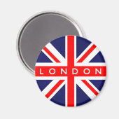 London UK Flag Magneet (Voorkant / Achterkant)