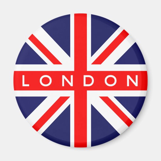 London UK Flag Magneet (Voorkant)