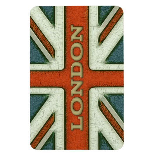 London UK Flag Magneet (Verticaal)