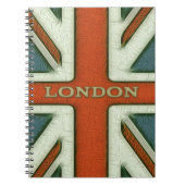 London UK Flag Notitieboek (Voorkant)
