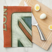 London UK Flag Theedoek (Quarter Fold)