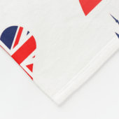 London UK Fleece Deken (Hoek)