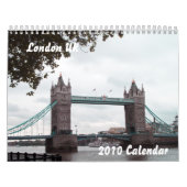London UK, kalender 2010 (Hoes)