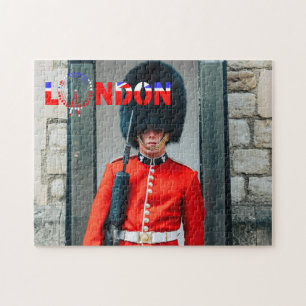 London UK Queens Royal Guard Legpuzzel