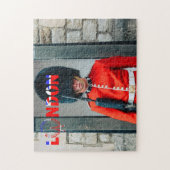 London UK Queens Royal Guard Legpuzzel (Verticaal)