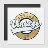 London  UK retro logo. (Voorkant / Achterkant)