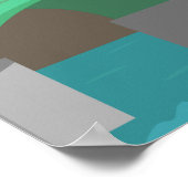 London, UK Retro Travel Poster (Hoek)