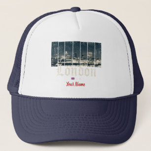 London Uk Skyline United Kingdom  Trucker Pet