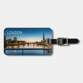 London UK Skyline Verenigd Koninkrijk England Souv Bagagelabel (Voorkant horizontaal)