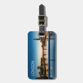 London UK Skyline Verenigd Koninkrijk England Souv Bagagelabel (Voorkant verticaal)