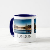 London UK Skyline Verenigd Koninkrijk England Souv Mok (Voorkant links)