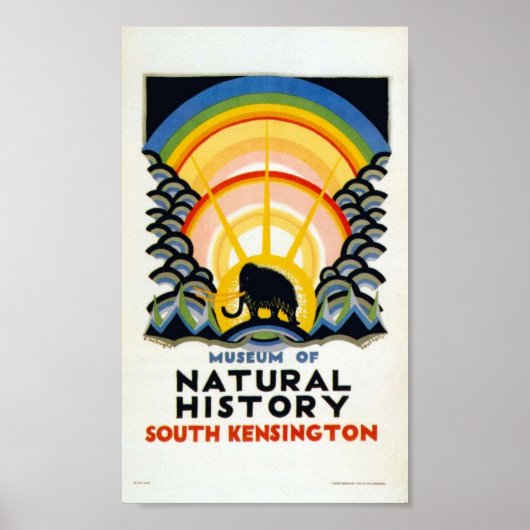 London Underground 1908-1933 Poster (Voorkant)
