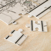 London Underground Map uitdagende familie Legpuzzel (Zijkant)