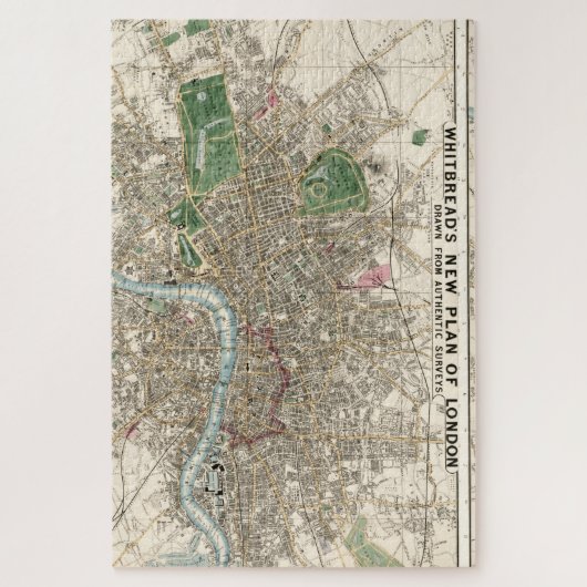 London Underground Map uitdagende familie Legpuzzel (Verticaal)