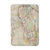 London Underground Railways Map Badmat (Voorkant Verticaal)