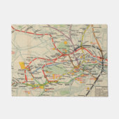 London Underground Railways Map Deurmat (Voorkant)