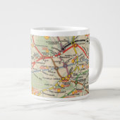 London Underground Railways Map Grote Koffiekop (Voorkant rechts)