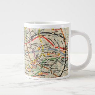 London Underground Railways Map Grote Koffiekop