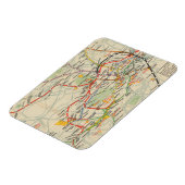 London Underground Railways Map Magneet (Linkerzijde)