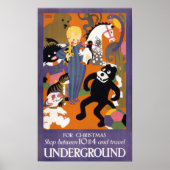 London Underground Transport Poster (Voorkant)