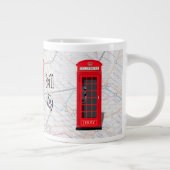 London Underground Tube Map Red Phone Booth Grote Koffiekop (Rechts)