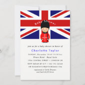 London Union Jack Theme Baby shower Kaart (Voorkant)